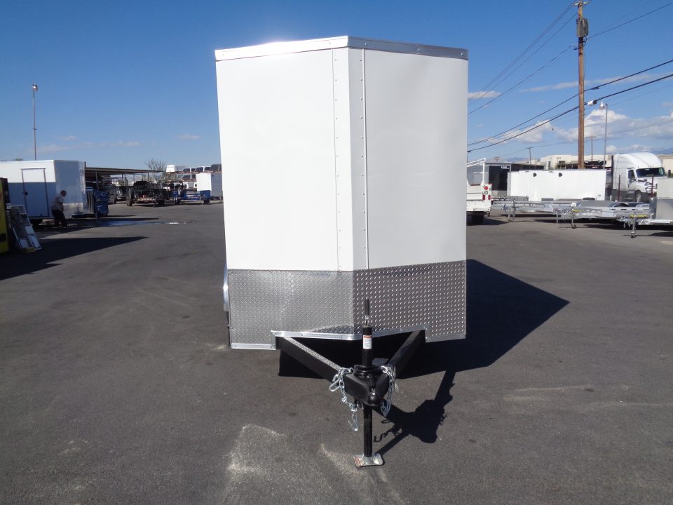 New 2026 Pace American - Out Back DLX - 6x12 V-Nose Tandem Axle 7k Cargo Trailer w/ Rear Ramp Door