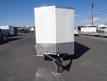 New 2026 Pace American - Out Back DLX - 6x12 V-Nose Tandem Axle 7k Cargo Trailer w/ Rear Ramp Door