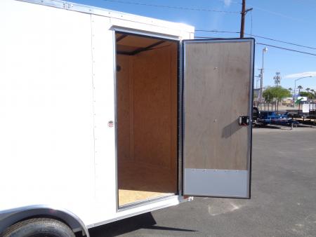 New 2026 Pace American - Out Back DLX - 6x12 V-Nose Tandem Axle 7k Cargo Trailer w/ Rear Ramp Door