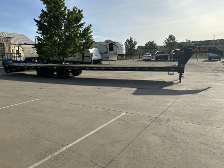 Used 2023 Big Tex 22GN-35BK+5MR Flatbed Trailer