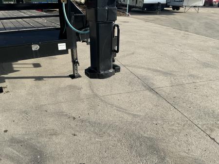 Used 2023 Big Tex 22GN-35BK+5MR Flatbed Trailer