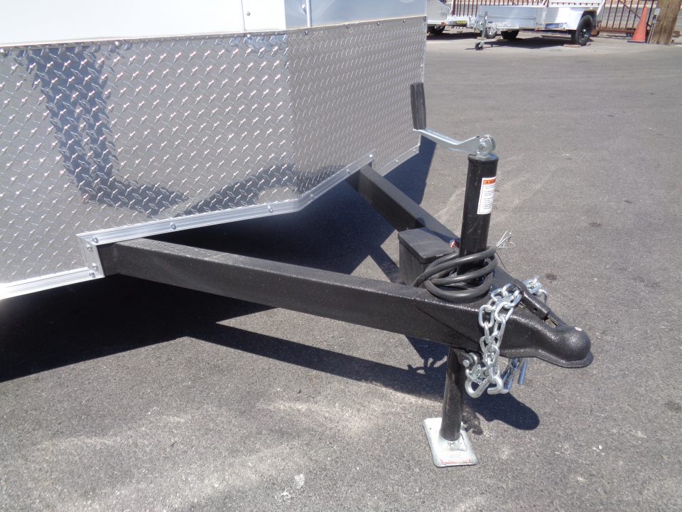 New 2026 Pace American - Out Back DLX - 7x12 V-Nose Tandem Axle 7k Cargo Trailer w/ Rear Ramp Door