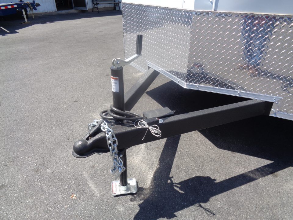 New 2026 Pace American - Out Back DLX - 7x12 V-Nose Tandem Axle 7k Cargo Trailer w/ Rear Ramp Door