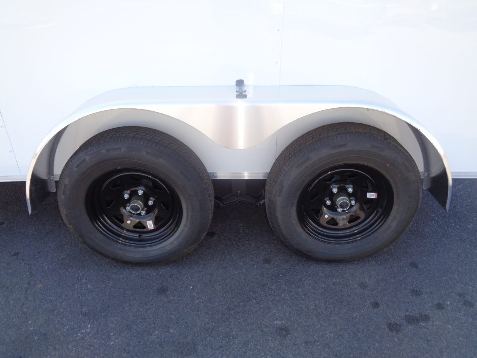 New 2026 Pace American - Out Back DLX - 7x12 V-Nose Tandem Axle 7k Cargo Trailer w/ Rear Ramp Door