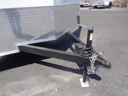 New 2026 Pace American - Out Back DLX - 7x12 V-Nose Tandem Axle 7k Cargo Trailer w/ Rear Ramp Door