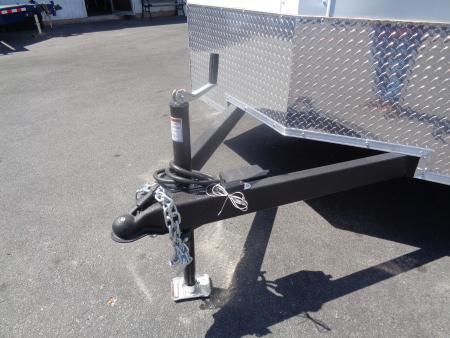 New 2026 Pace American - Out Back DLX - 7x12 V-Nose Tandem Axle 7k Cargo Trailer w/ Rear Ramp Door