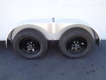New 2026 Pace American - Out Back DLX - 7x12 V-Nose Tandem Axle 7k Cargo Trailer w/ Rear Ramp Door