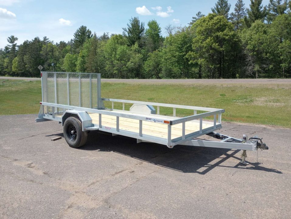 New 2026 Drive Trailers 14'X82" 5K Utility Trailer
