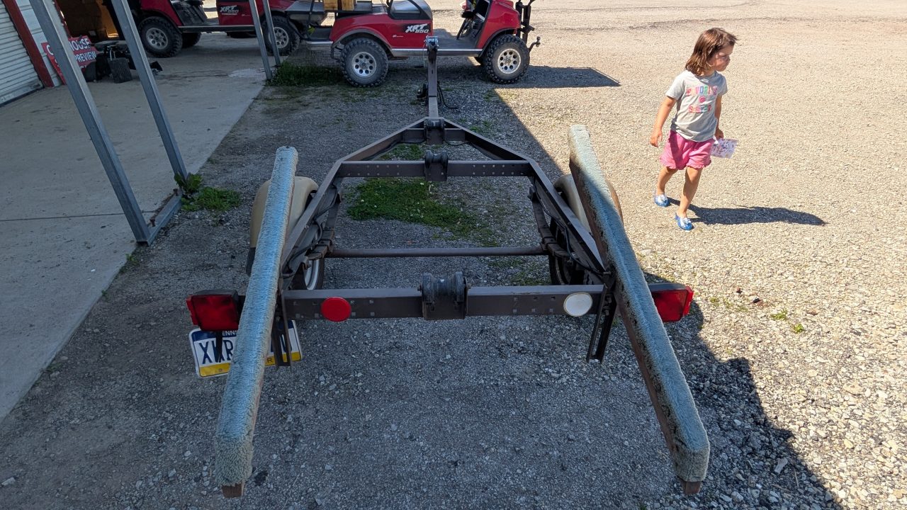Used 1985 Sterling 16' Fishing Boat Trailer