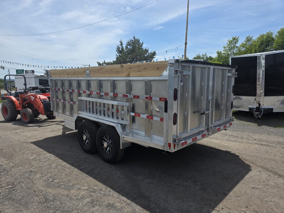 New 2026 Nordtek 82X16 14K - ALUMINUM - HIGH SIDES Dump Trailer
