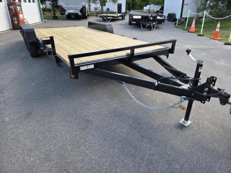 New 2027 Quality Steel and Aluminum 7x18 7000lb gvwr car hauler Utility Trailer