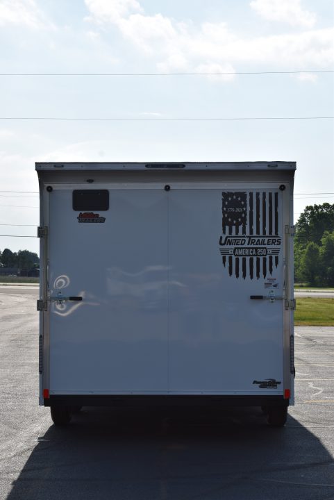 New 2026 United Trailers UJ 8.5x16 Cargo / Enclosed Trailer