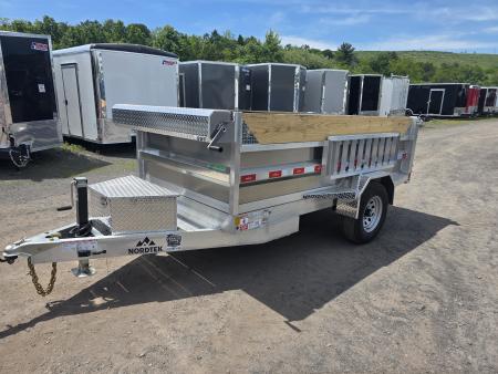 New 2026 Nordtek 5X10 5K - ALUMINUM Dump Trailer