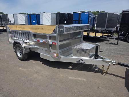 New 2026 Nordtek 5X10 5K - ALUMINUM Dump Trailer