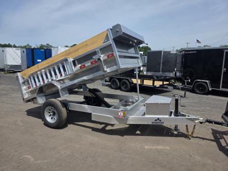 New 2026 Nordtek 5X10 5K - ALUMINUM Dump Trailer