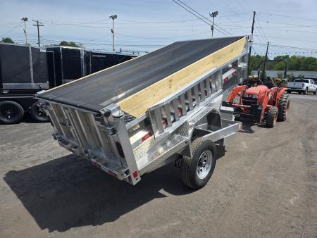 New 2026 Nordtek 5X10 5K - ALUMINUM Dump Trailer