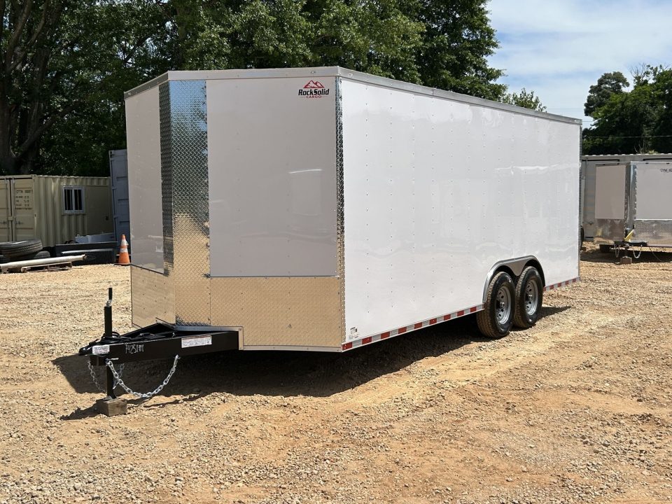 New 2026 Rock Solid Cargo 8.5x20 TA 14k Cargo / Enclosed Trailer