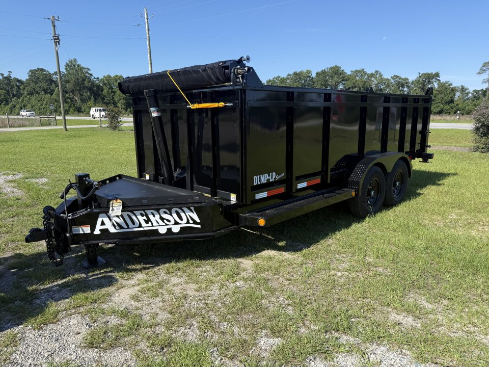New 2026 Anderson Manufacturing Dump Series Dump Trailer 7x16 7 Ton