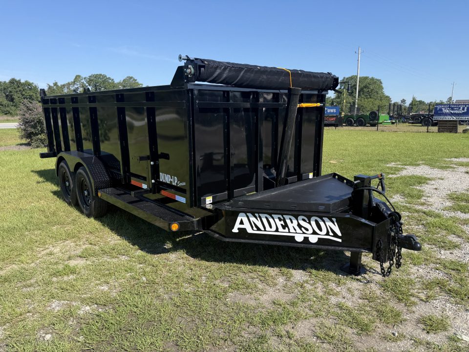 New 2026 Anderson Manufacturing Dump Series Dump Trailer 7x16 7 Ton