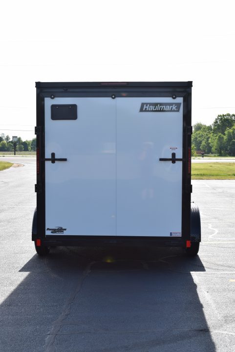 New 2026 Haulmark Passport Deluxe 7x14 Cargo / Enclosed Trailer Phantom Trim Package