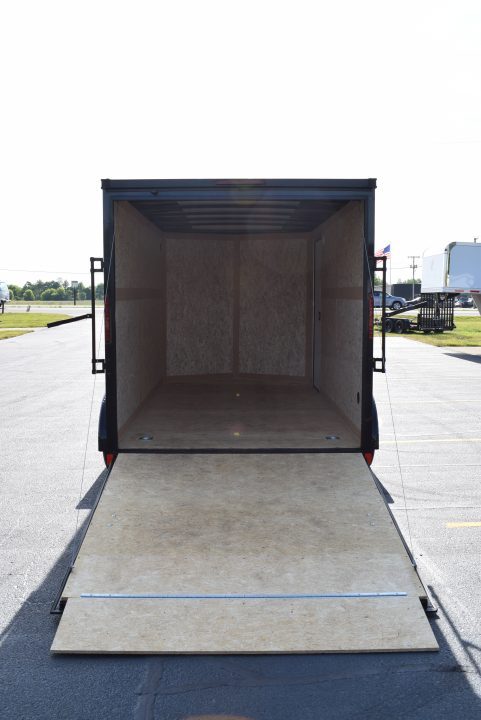 New 2026 Haulmark Passport Deluxe 7x14 Cargo / Enclosed Trailer Phantom Trim Package