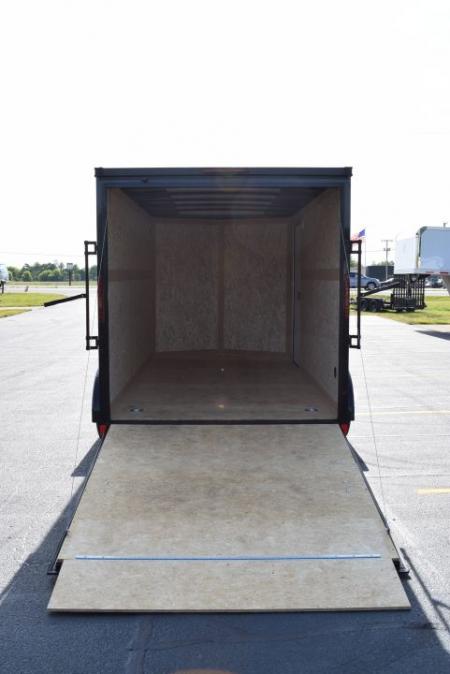 New 2026 Haulmark Passport Deluxe 7x14 Cargo / Enclosed Trailer Phantom Trim Package