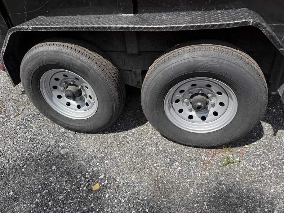 Used 2022 7' x 12' Dump Trailer 14,000 GVWR