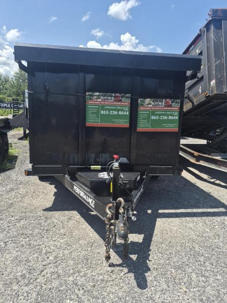 Used 2022 7' x 12' Dump Trailer 14,000 GVWR
