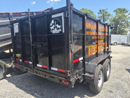 Used 2022 7' x 12' Dump Trailer 14,000 GVWR