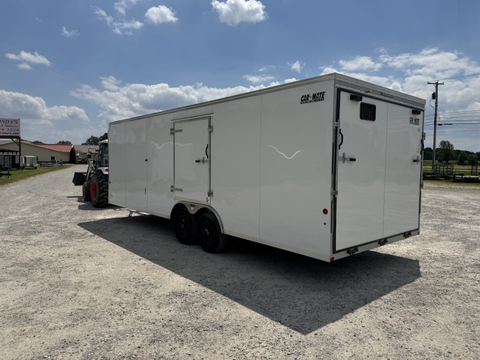 New 2026 Car Mate Trailers 8.5X24 Cargo / Enclosed Trailer 10K
