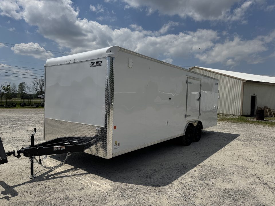 New 2026 Car Mate Trailers 8.5X24 Cargo / Enclosed Trailer 10K