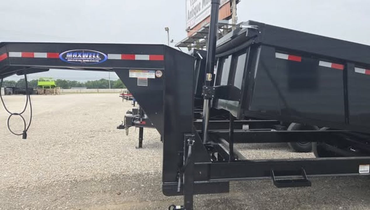 New 2026 Maxwell DCT 16' Gooseneck Dump Trailer