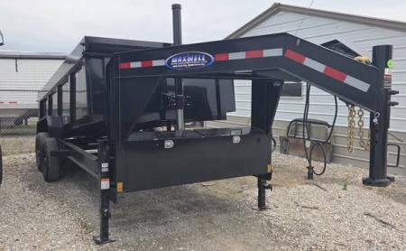 New 2026 Maxwell DCT 16' Gooseneck Dump Trailer