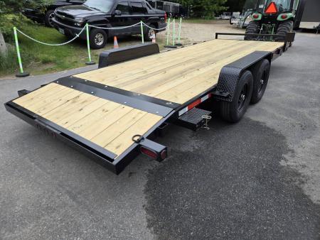 New 2027 Quality Steel and Aluminum 7x20 9990lb gvwr open car hauler trailer flat bed Utility Trailer