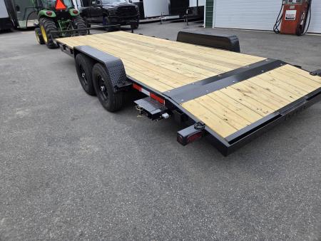New 2027 Quality Steel and Aluminum 7x20 9990lb gvwr open car hauler trailer flat bed Utility Trailer