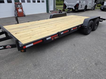 New 2027 Quality Steel and Aluminum 7x20 9990lb gvwr open car hauler trailer flat bed Utility Trailer