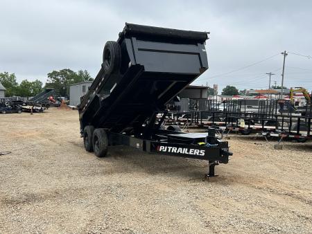New 2026 PJ Trailers 7x16 TA 25k DE Dump Trailer