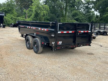 New 2026 PJ Trailers 7x16 TA 25k DE Dump Trailer