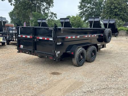 New 2026 PJ Trailers 7x16 TA 25k DE Dump Trailer