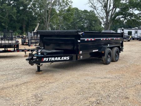 New 2026 PJ Trailers 7x16 TA 25k DE Dump Trailer