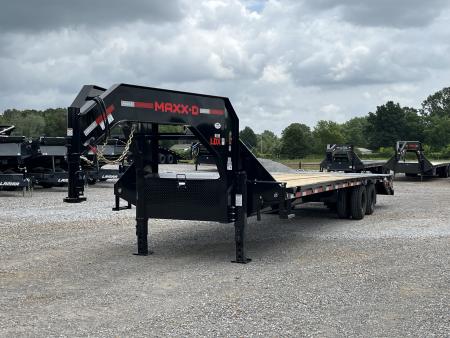New 2027 MAXXD Gooseneck Flatbed Trailer | 102" x 32' 25.9K GVWR