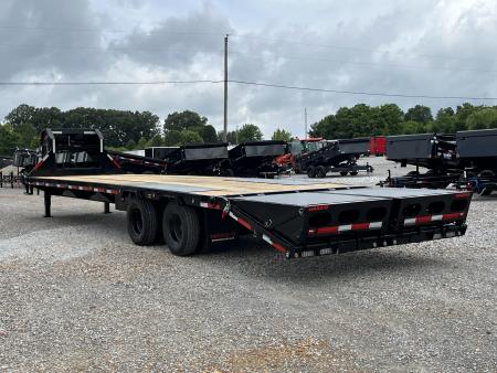 New 2027 MAXXD Gooseneck Flatbed Trailer | 102" x 32' 25.9K GVWR