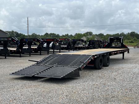 New 2027 MAXXD Gooseneck Flatbed Trailer | 102" x 32' 25.9K GVWR