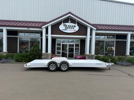 New FEATHERLITE 6’7″ X 20′ OPEN CAR HAULER 9.6K