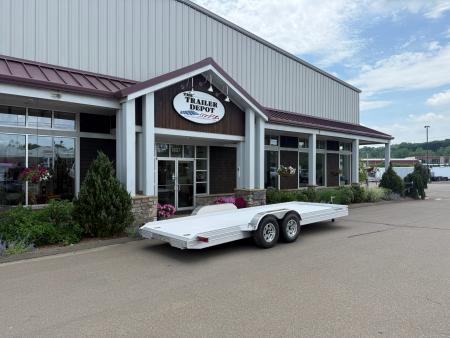 New FEATHERLITE 6’7″ X 20′ OPEN CAR HAULER 9.6K