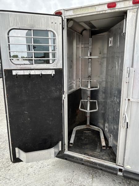 Used 1995 Sooner 4 Horse Slant Overniter Horse Trailer