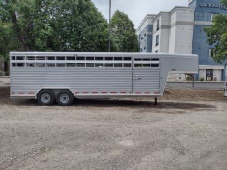New 2027 Trails West Hotshot 24' Stock Trailer