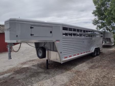 New 2027 Trails West Hotshot 24' Stock Trailer