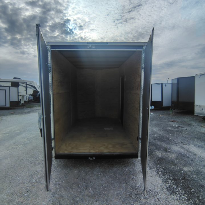 New 2026 Mammoth 6x10 SA, 7' interior height, 3.5k axle, .080 polycore with barn doors Cargo / Enclosed Trailer