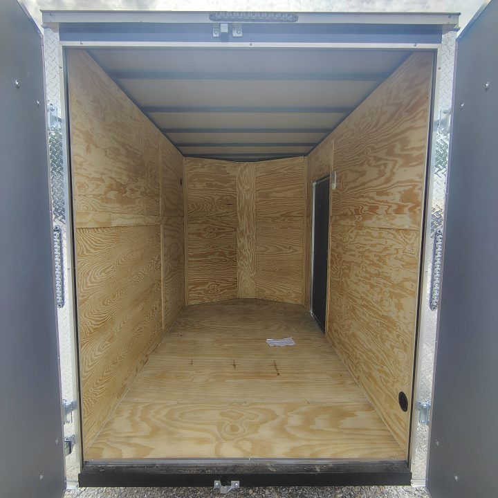 New 2026 Mammoth 6x10 SA, 7' interior height, 3.5k axle, .080 polycore with barn doors Cargo / Enclosed Trailer